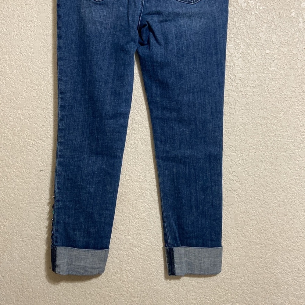 Chico Embellished Blue Jeans - Picture 6 of 11
